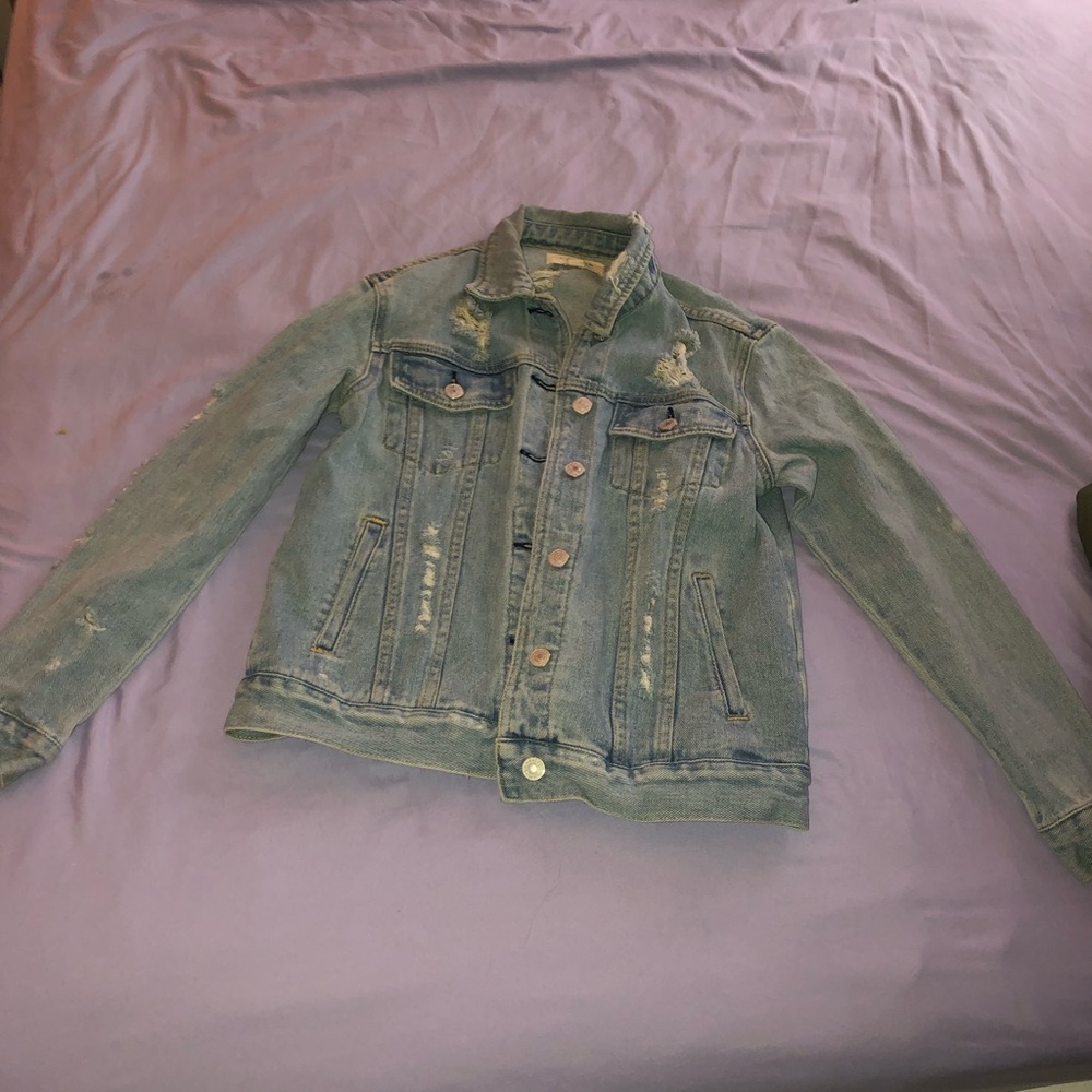 Light Wash Denim Jacket Pacsun
